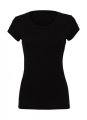 Dames T-shirt Bella 6004 zwart